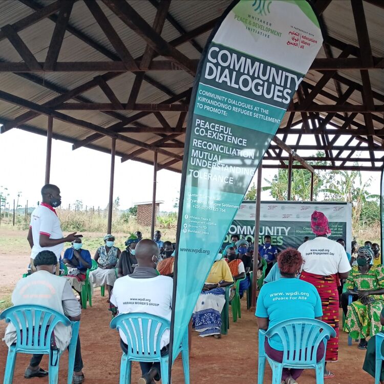 WPDI helps the community of the Kiryandongo Refugee Settlement by hosting Community Dialogues