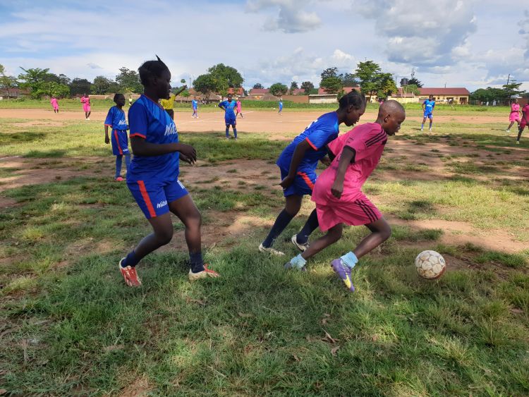 WPDI Women's Soccer Team in tournament