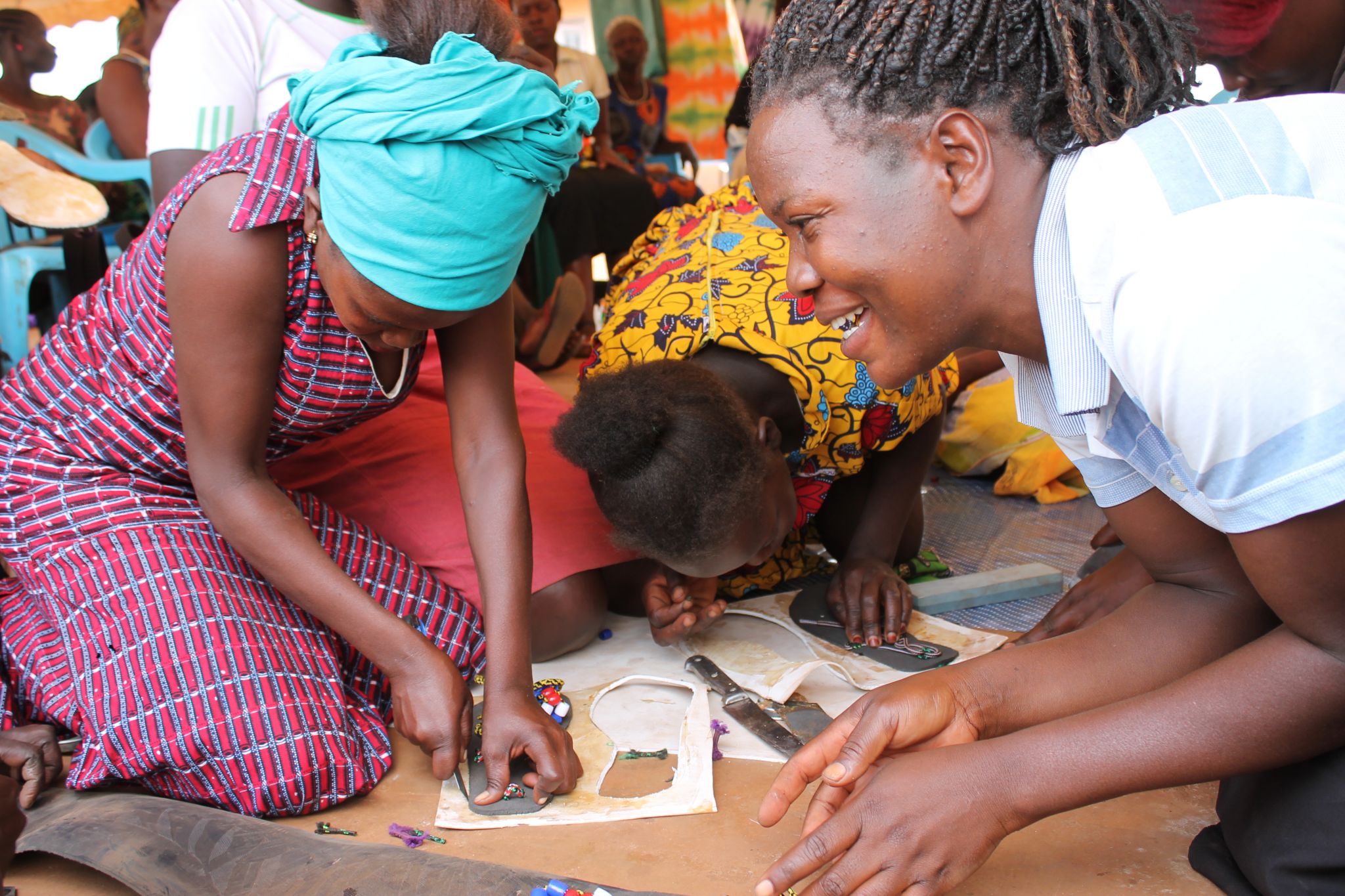 Arts and Crafts at Kiryandongo Refugee Settlement Community Learning Center